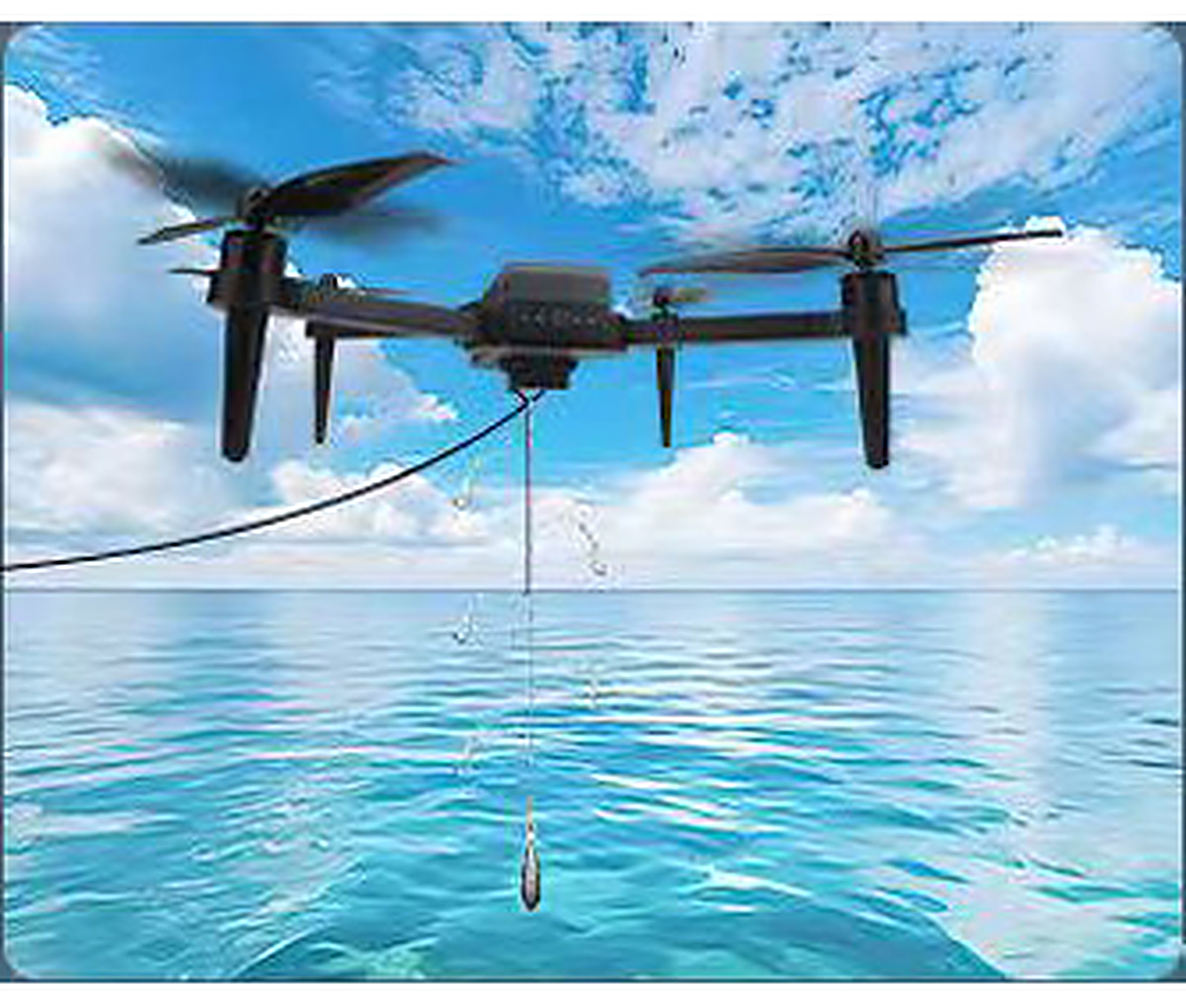 PB-FD01 long-range bait casting fishing drone